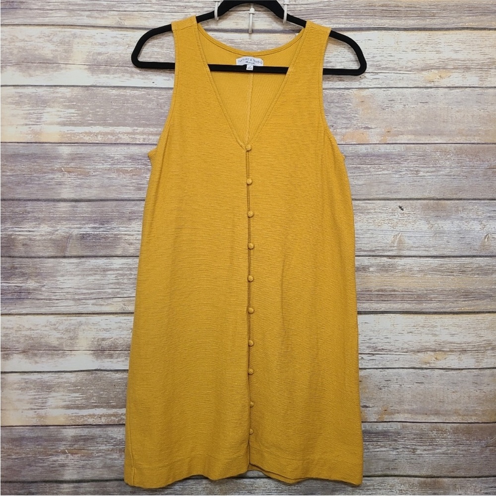 Texture & Thread Madewell Button Front Tank Dress - image 2
